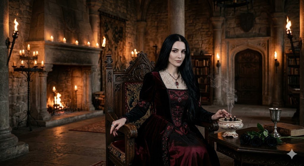 Pre-Conjure Romanian Vampiress (image for) Pre-Conjure Romanian Vampiress