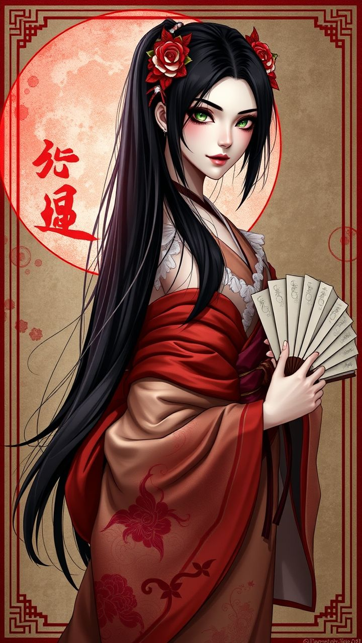 Pre-Conjure Geisha Vampire