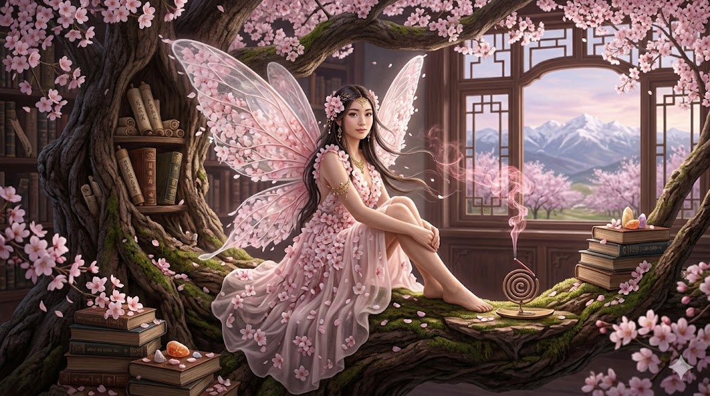 Pre-Conjure Cherry Blossom Fairy (image for) Pre-Conjure Cherry Blossom Fairy