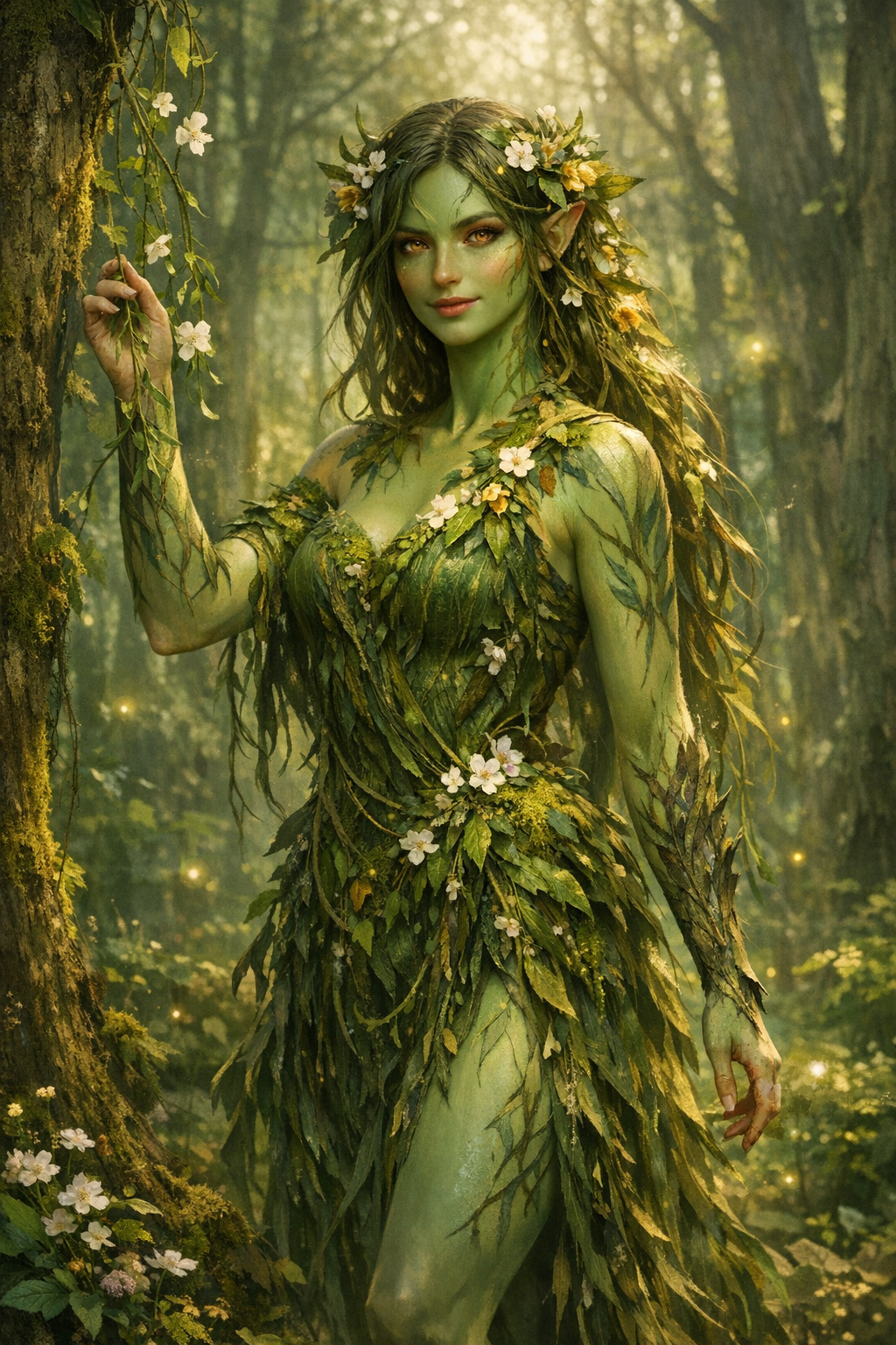 Pre-Conjure Sylvan Dryad