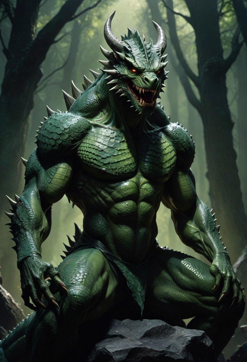Pre-Conjure BA Reptilian Demon (image for) Pre-Conjure BA Reptilian Demon