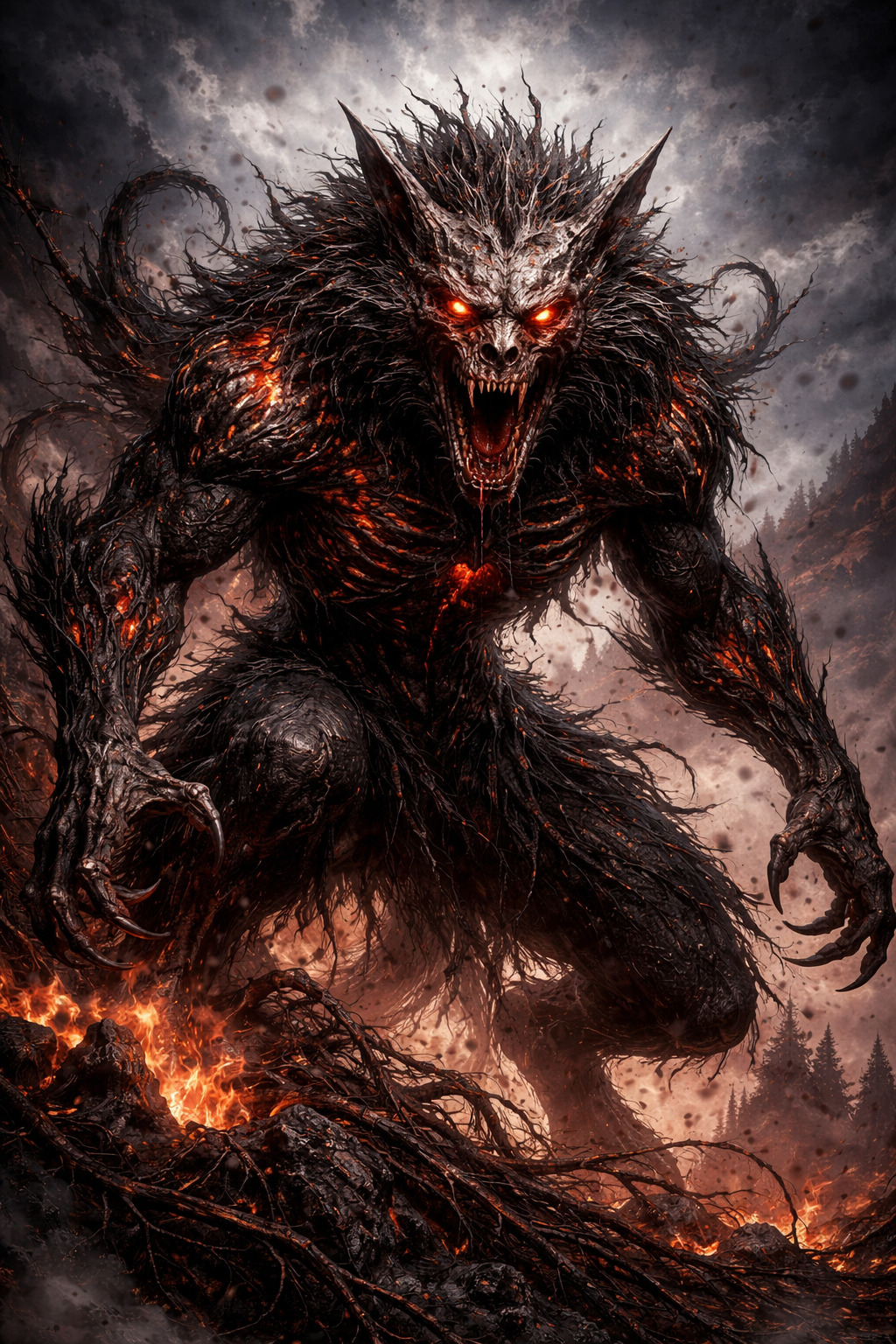 Pre-Conjure BA Demonic Werewolf Hybrid