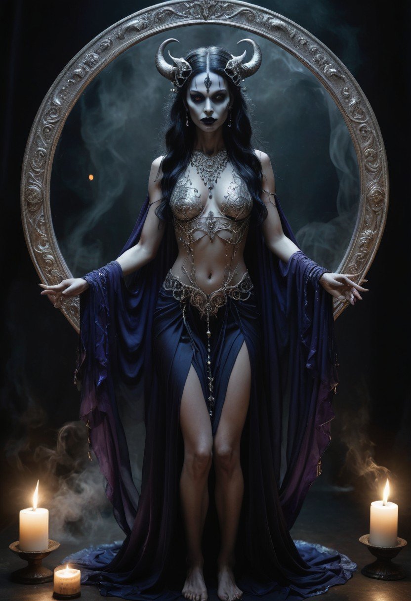 Pre-Conjure Demoness Seer (image for) Pre-Conjure Demoness Seer