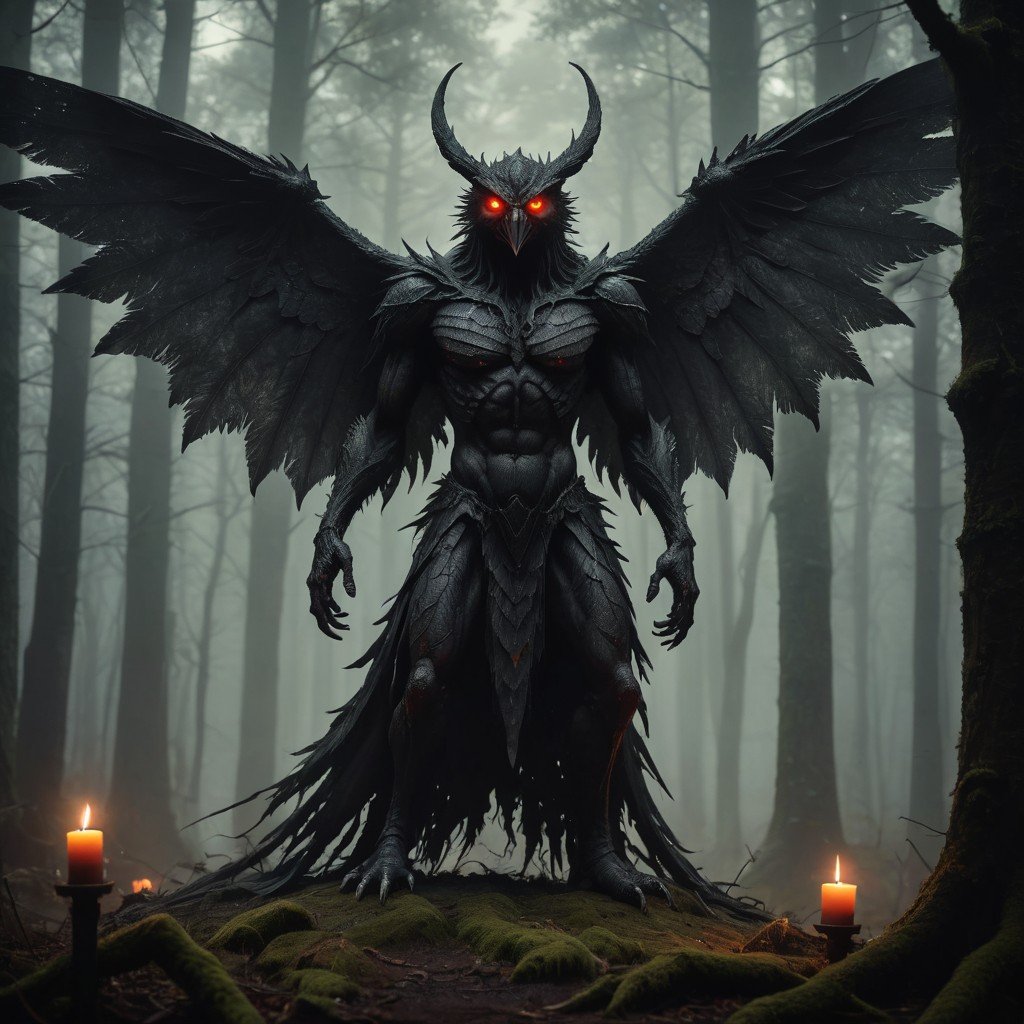 Pre-Conjure Mothman Demon BA (image for) Pre-Conjure Mothman Demon BA