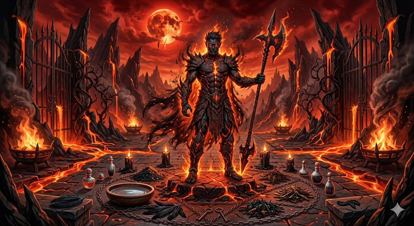 Pre-Conjure Ash Demon (image for) Pre-Conjure Ash Demon