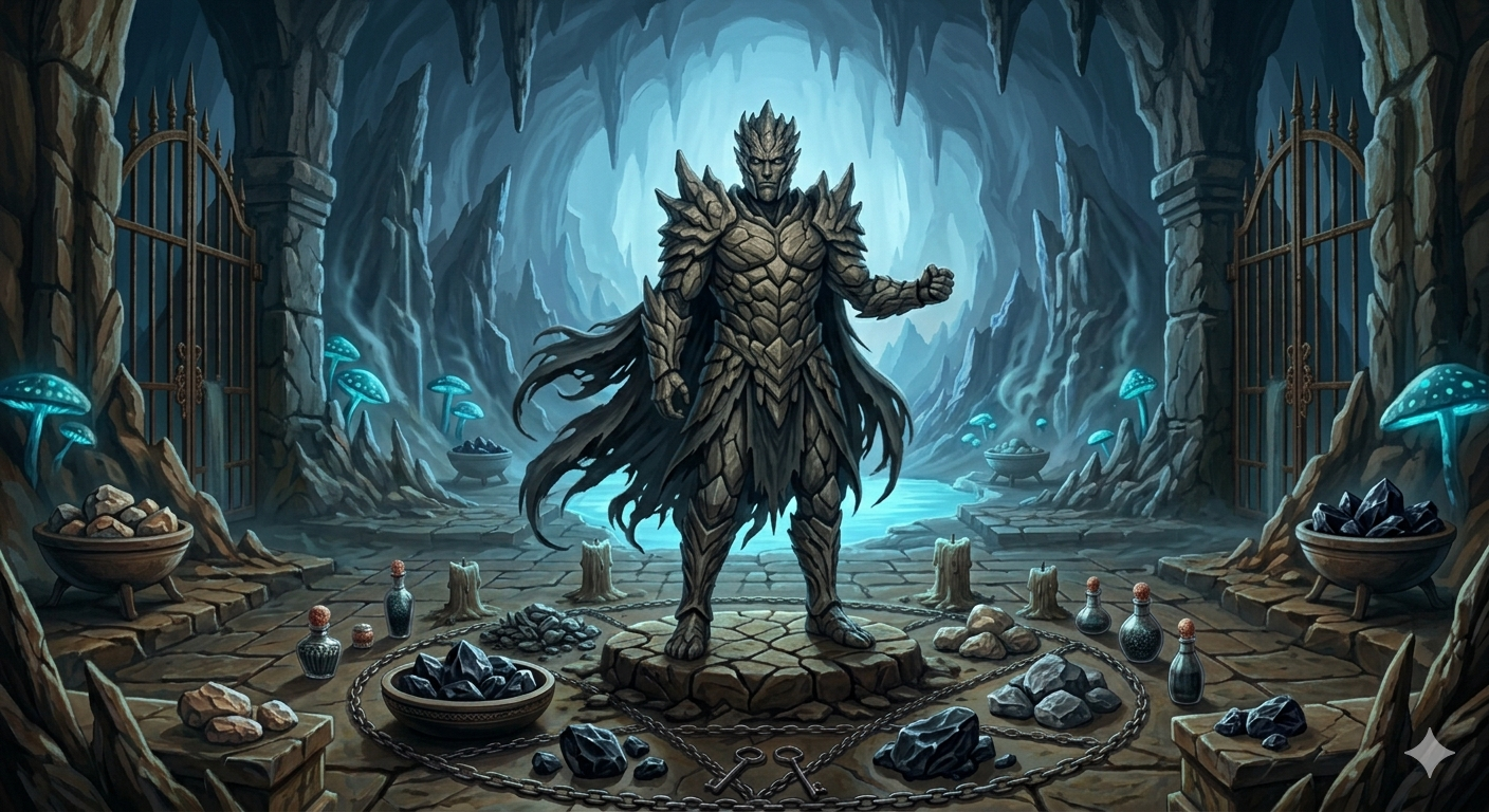 Pre-Conjure Caverns Demon