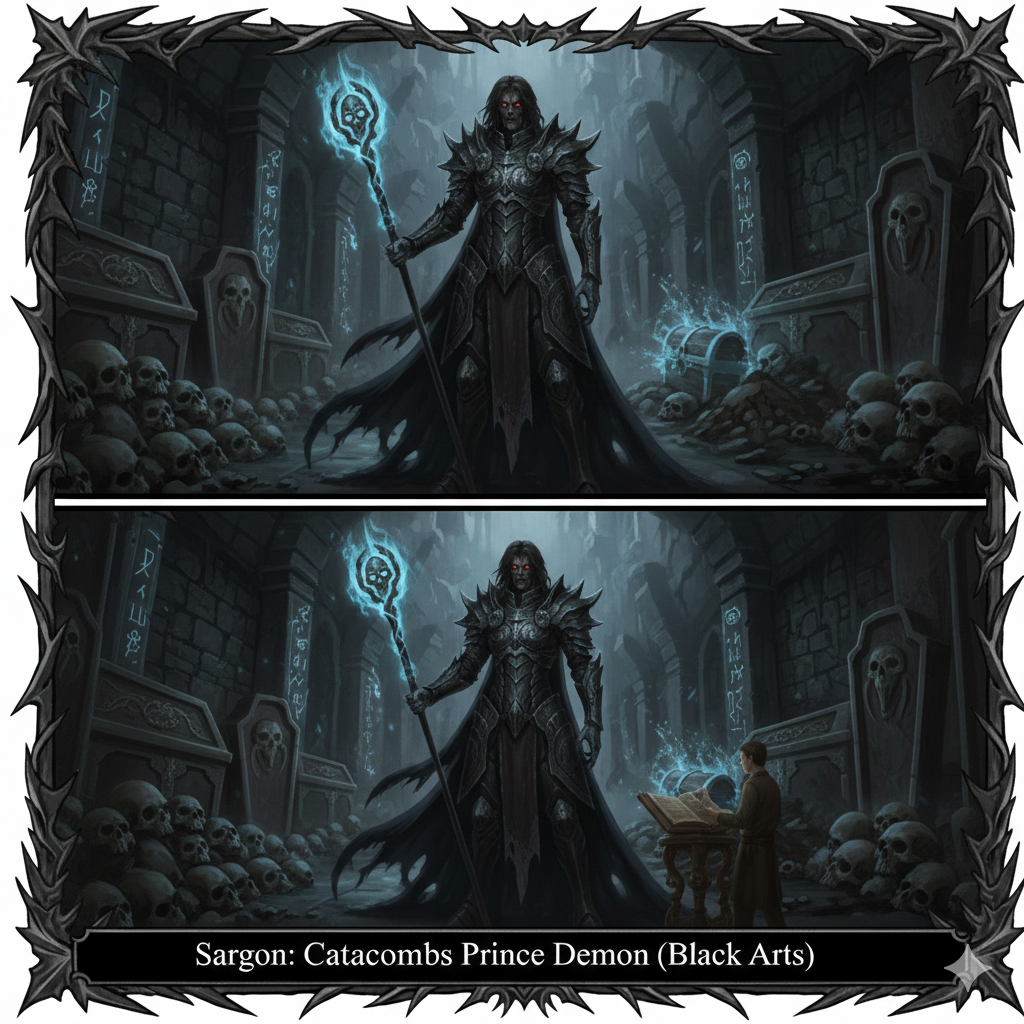 Pre-Conjure Catacombs Demonic Prince BA