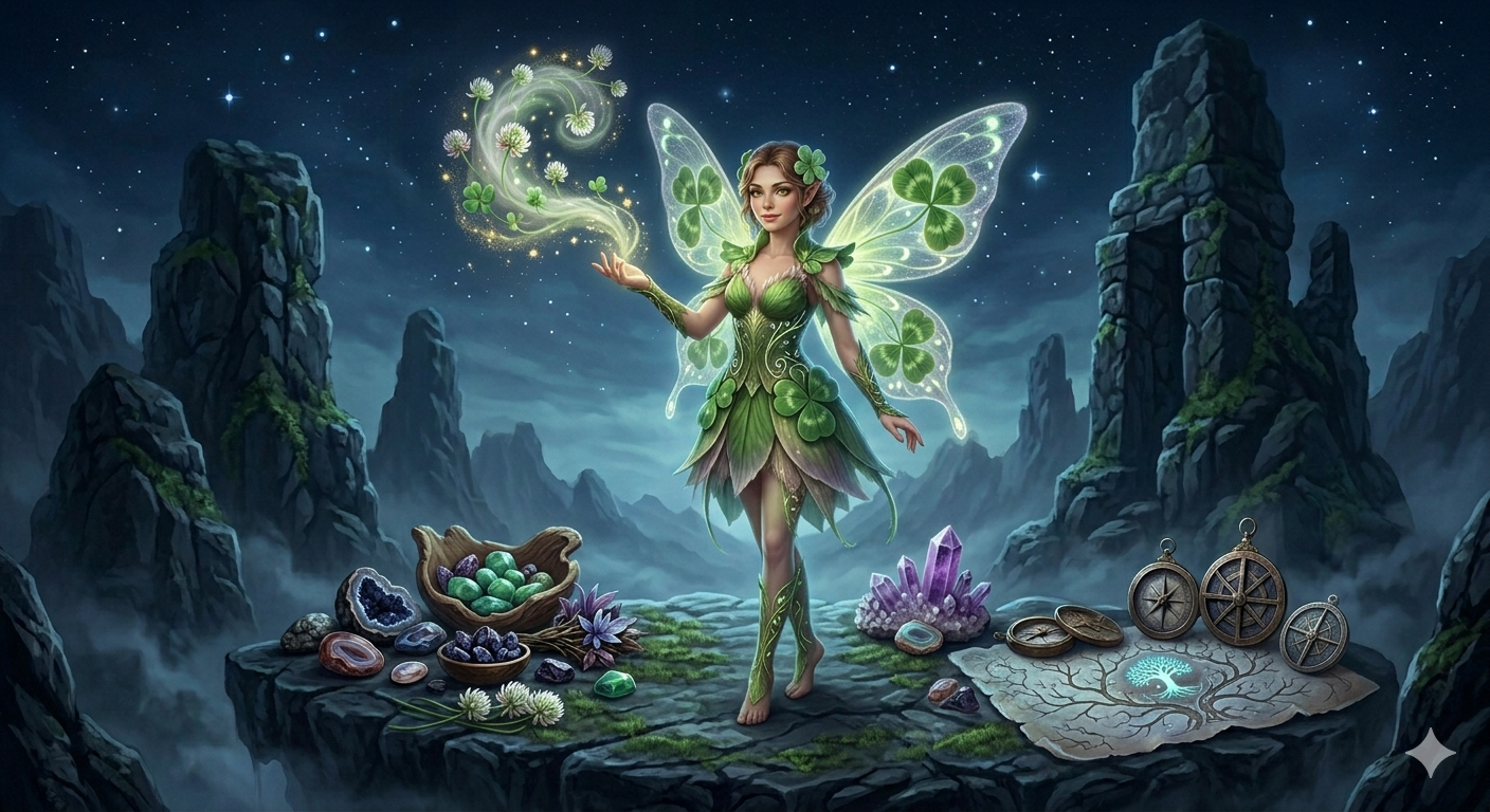 Pre-Conjure Clover Fairy