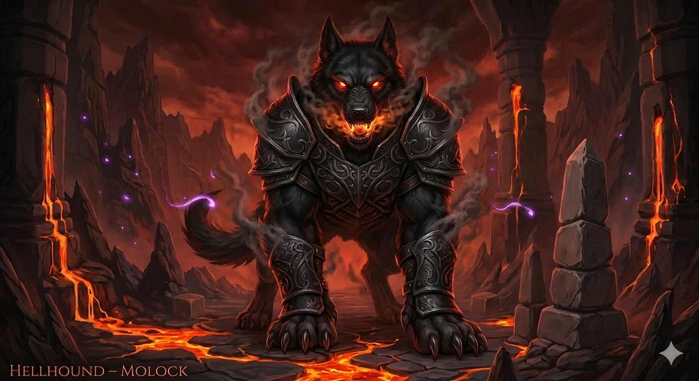 Pre-Conjure Hellhound