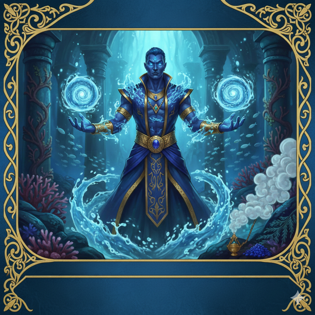 Pre-Conjure Marid Djinn