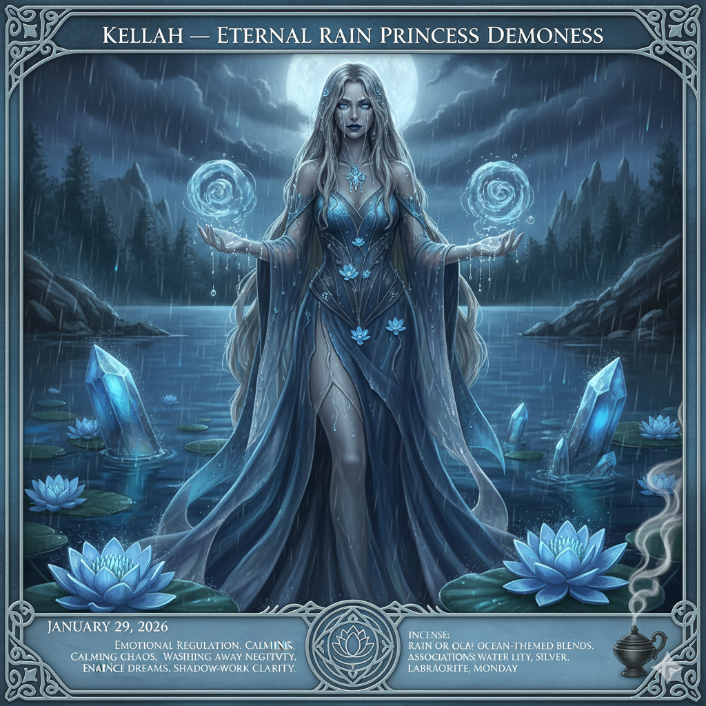 Pre-Conjure Princess Eternal Rain Demon