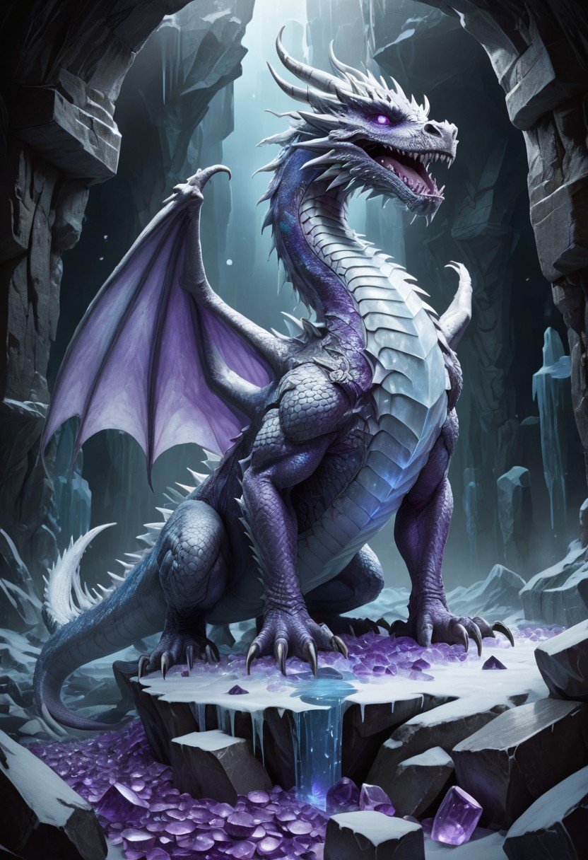 Pre-Conjure Glacier Dragon (image for) Pre-Conjure Glacier Dragon