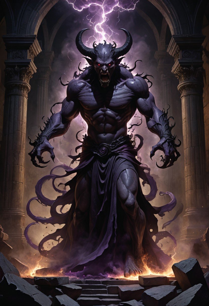 Pre-Conjure BA Black Mass Demon (image for) Pre-Conjure BA Black Mass Demon