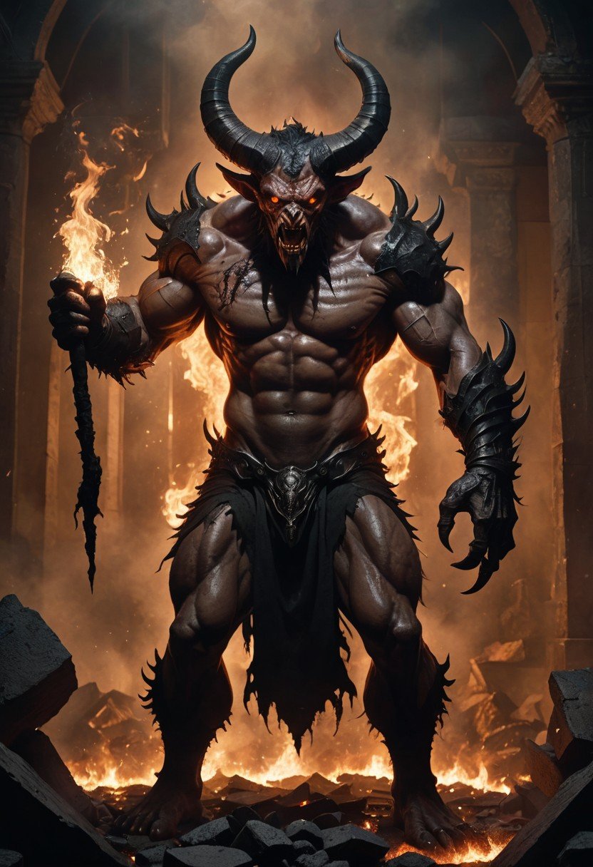 Pre-Conjure BA Pit Demon (image for) Pre-Conjure BA Pit Demon