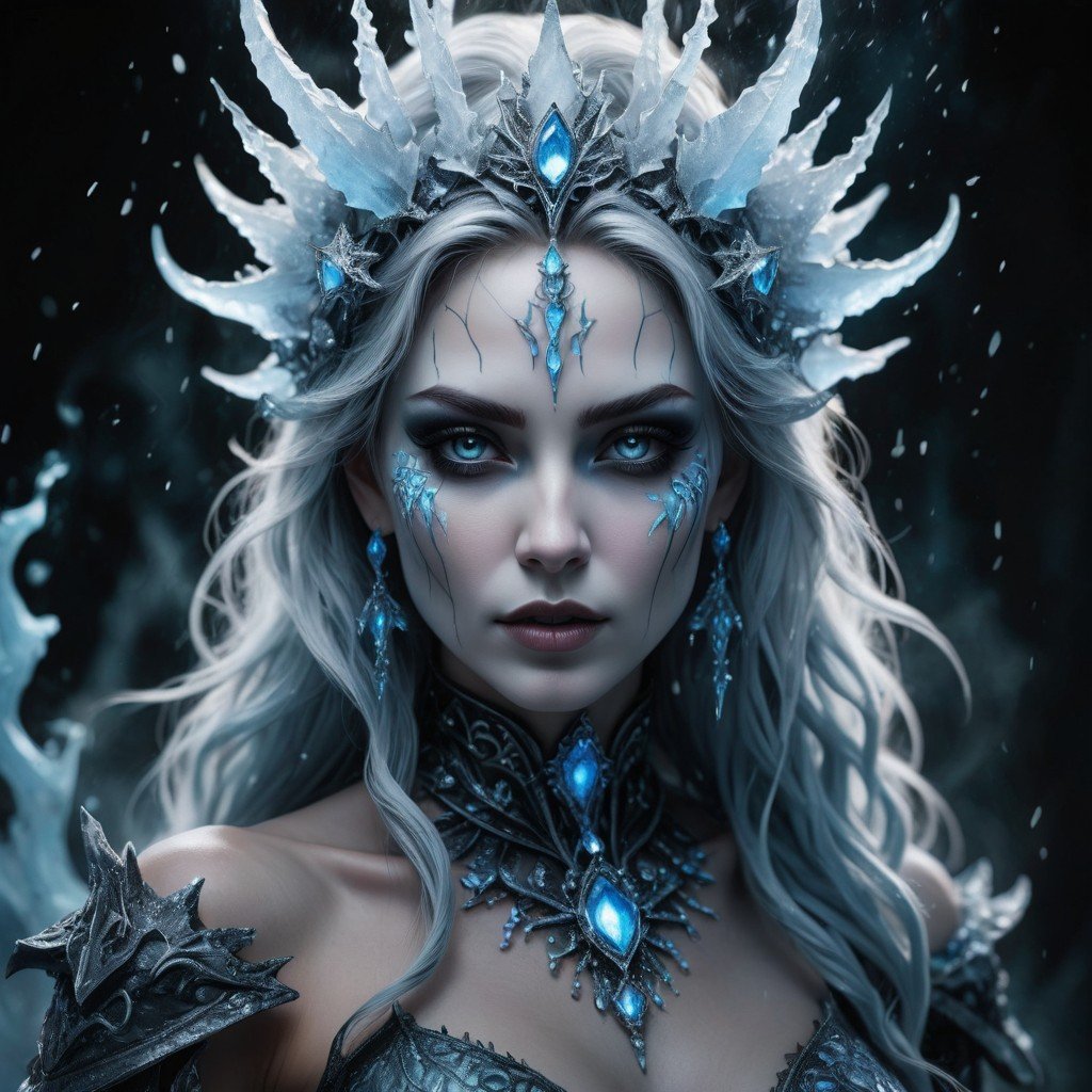Pre-Conjure Demonic Ice Queen BA (image for) Pre-Conjure Demonic Ice Queen BA