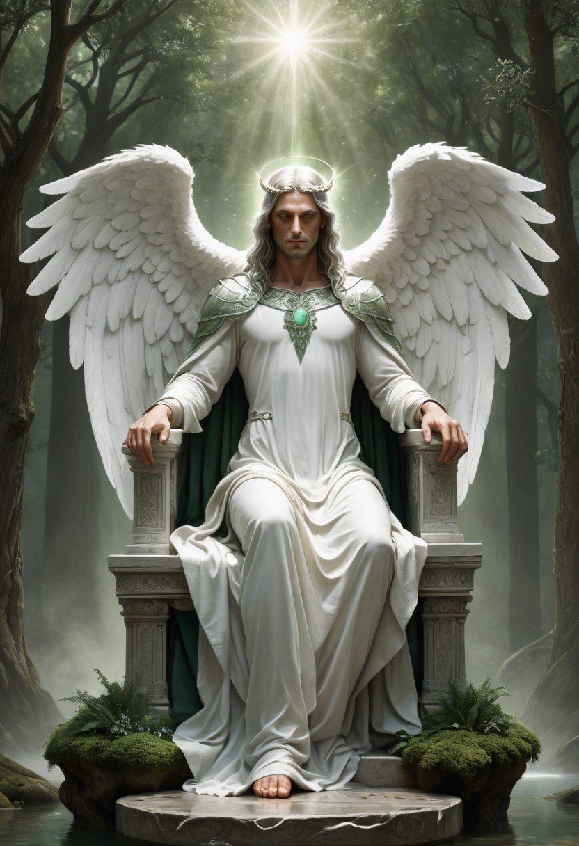 Pre-Conjure Throne Angel (image for) Pre-Conjure Throne Angel