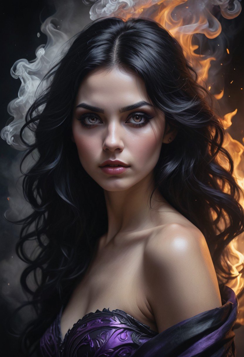 Pre-Conjure Void Demoness (image for) Pre-Conjure Void Demoness