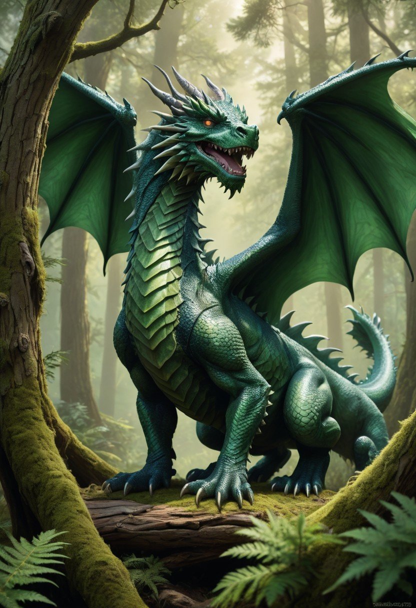 Pre-Conjure Green Dragon (image for) Pre-Conjure Green Dragon