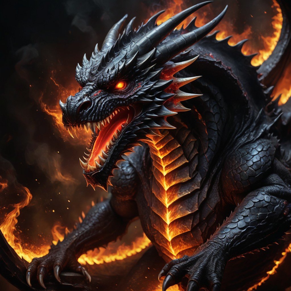Pre-Conjure Demonic Hellfire Dragon BA (image for) Pre-Conjure Demonic Hellfire Dragon BA