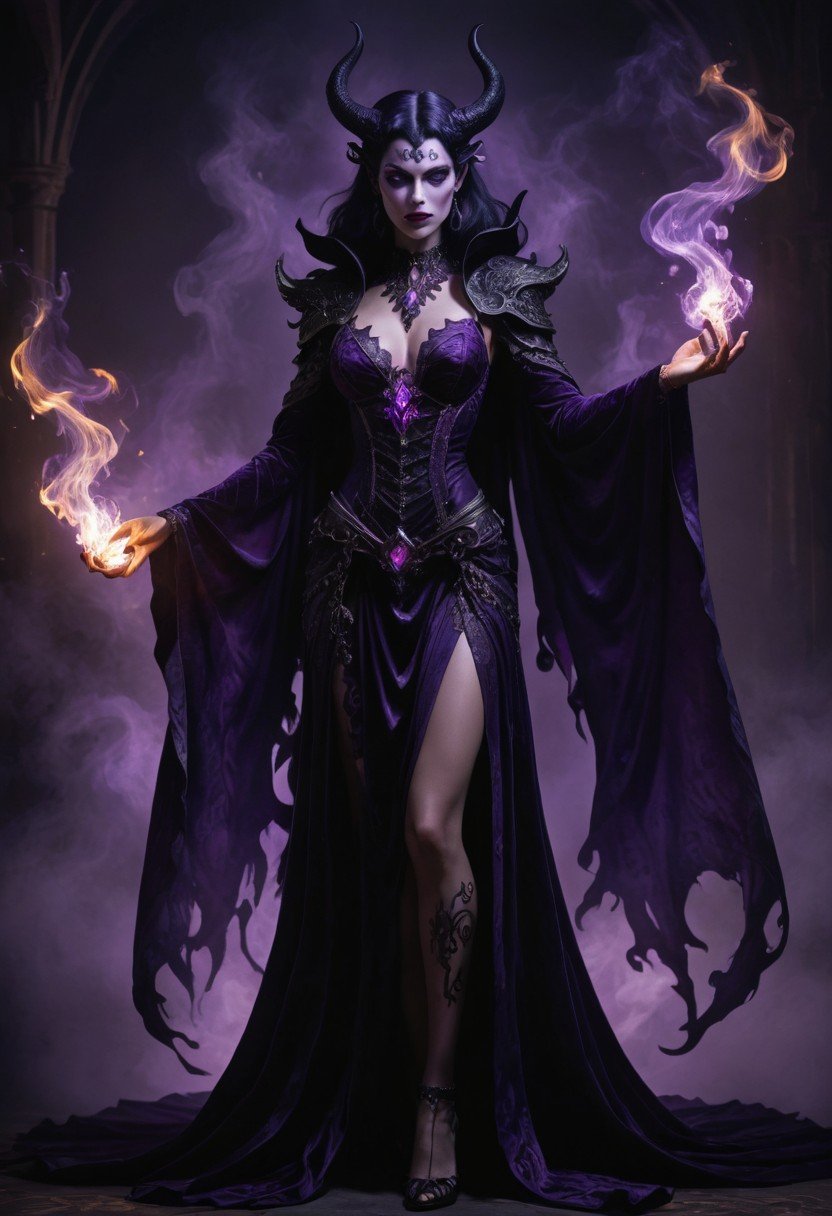 Pre-Conjure Demon Sorceress (image for) Pre-Conjure Demon Sorceress