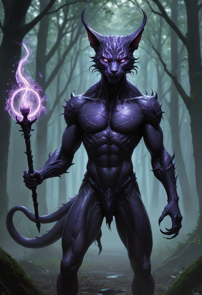 Pre-Conjure Void Stalker Demon (image for) Pre-Conjure Void Stalker Demon