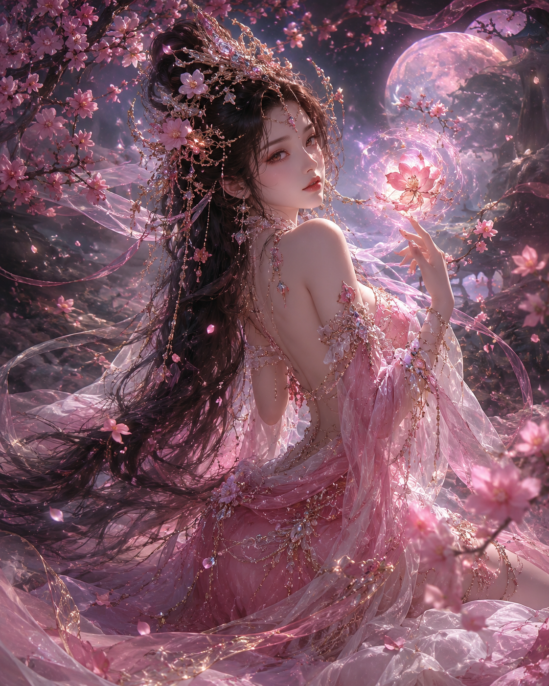 Custom Conjure Peach Blossom Spirit by Archelone Gray Mage (image for) Custom Conjure Peach Blossom Spirit by Archelone Gray Mage