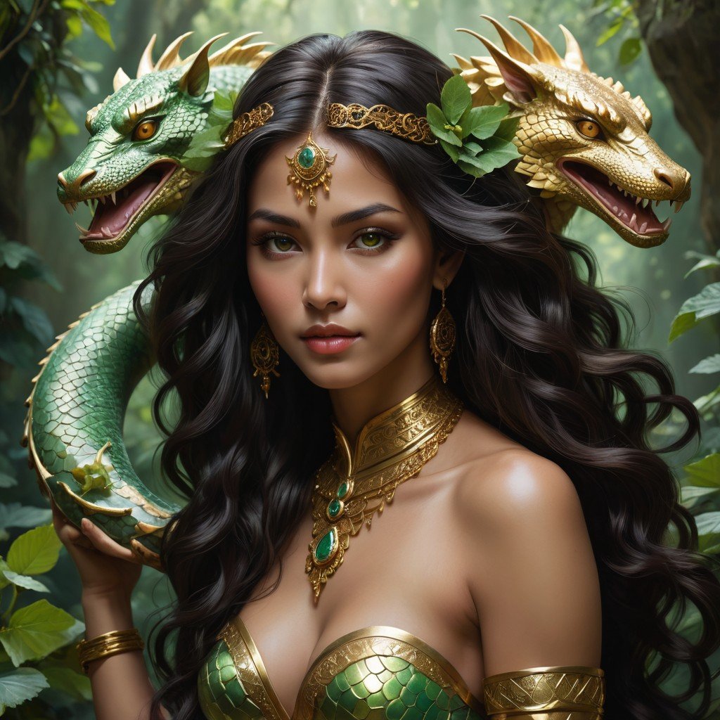 Pre-Conjure Naga (image for) Pre-Conjure Naga