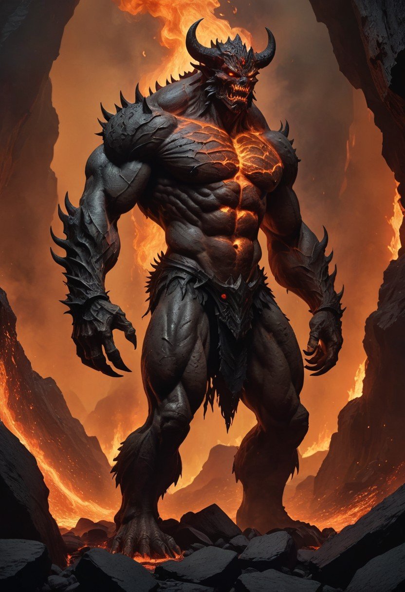 Pre-Conjure Pit Demon BA (image for) Pre-Conjure Pit Demon BA