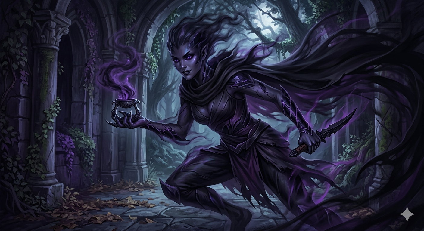 Pre-Conjure Shadow Demoness (image for) Pre-Conjure Shadow Demoness