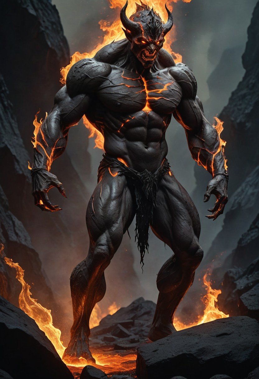Pre-Conjure Lake of Fire Demon (image for) Pre-Conjure Lake of Fire Demon