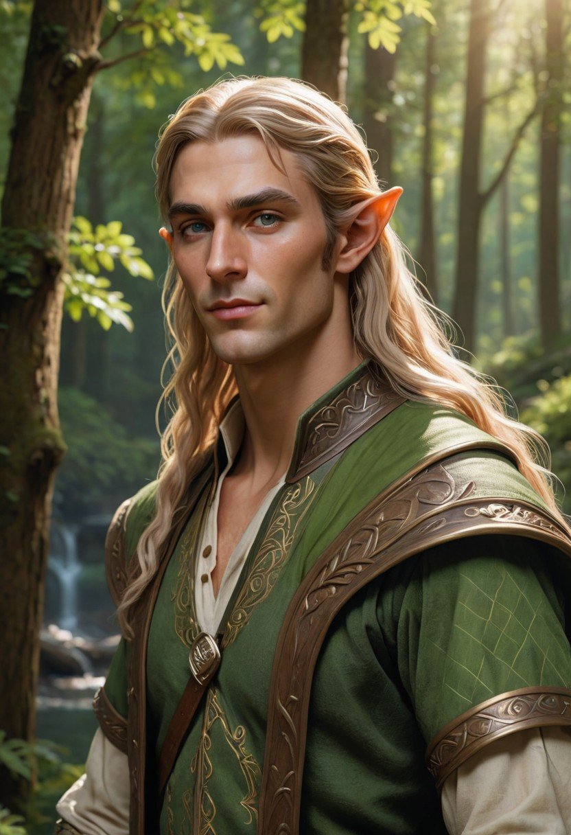 Pre-Conjure Wood Elf (image for) Pre-Conjure Wood Elf