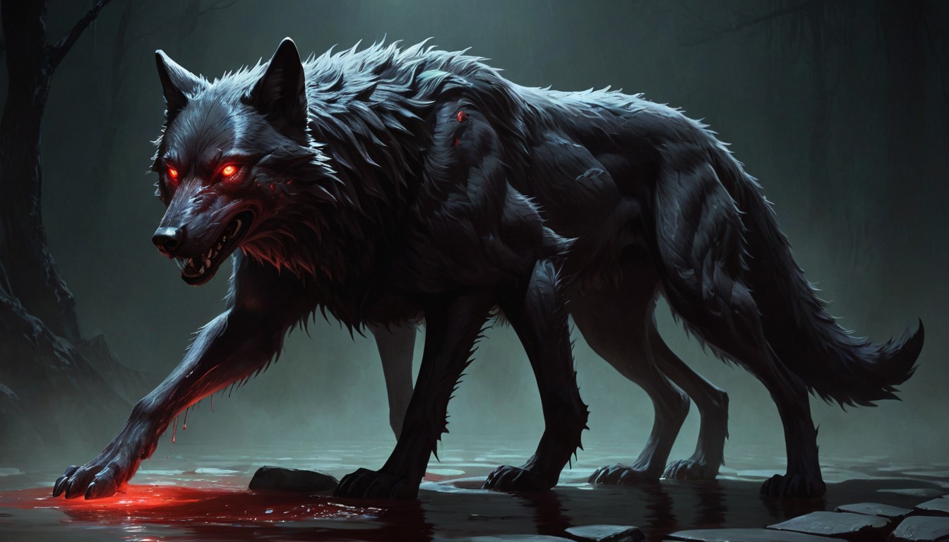 BA Pre-Conjure Blood Wolf