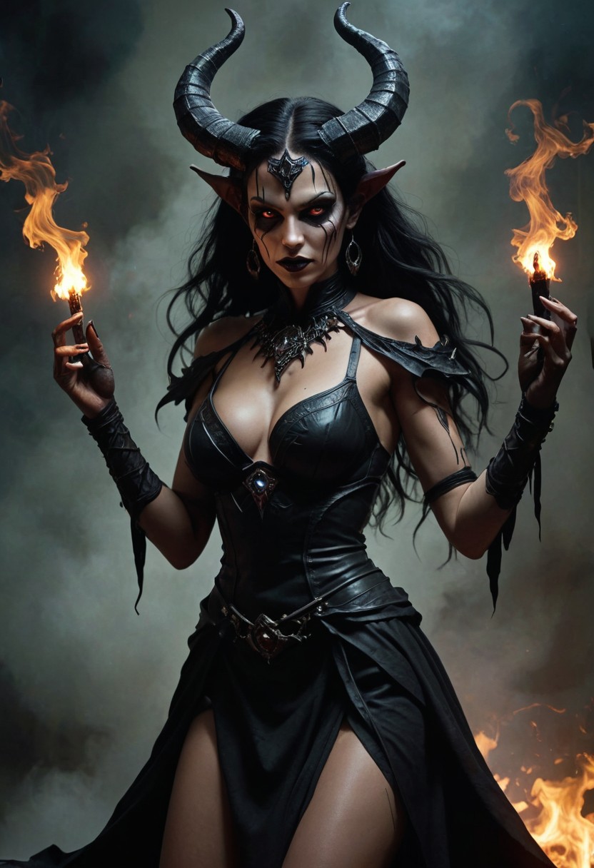 BA Pre-Conjure Pit Black Magic Demoness