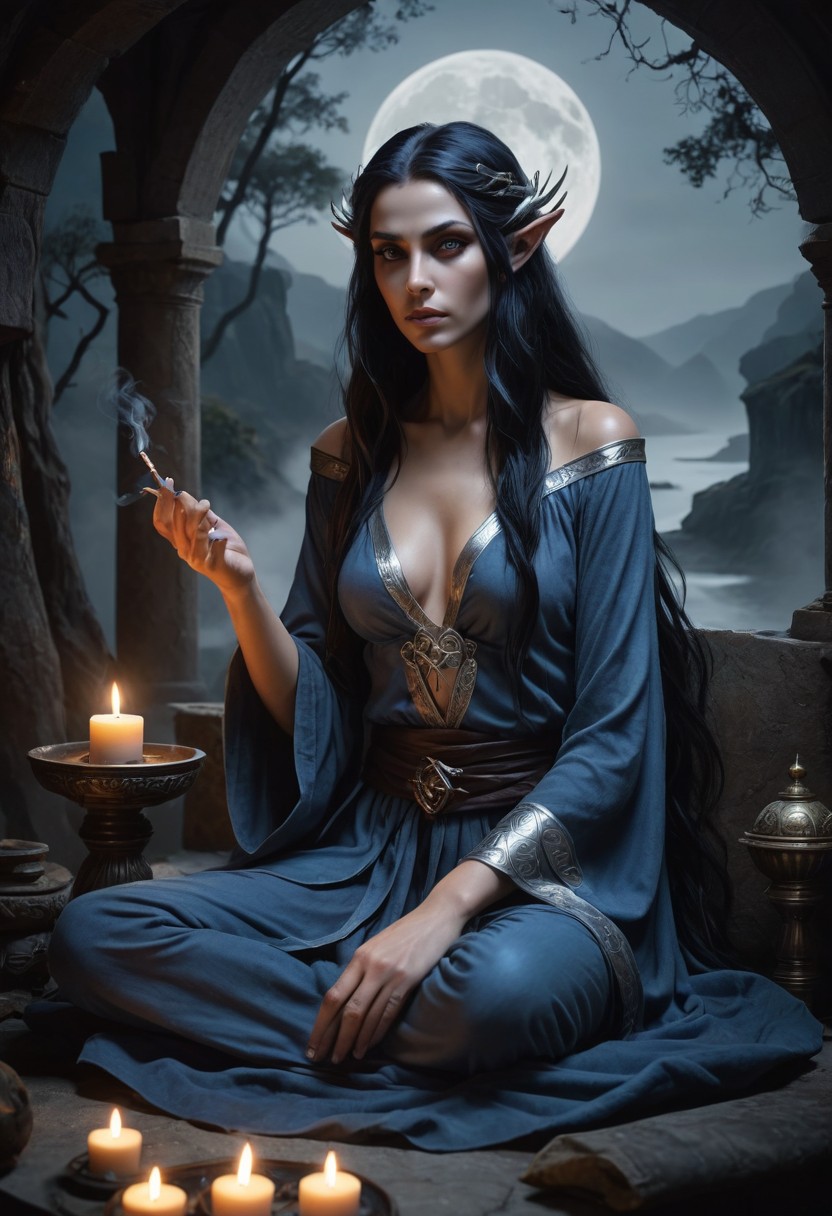 Pre-Conjure Drow Elf (image for) Pre-Conjure Drow Elf