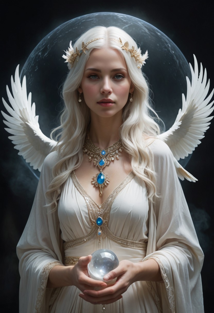 Pre-Conjure White Raven Shifter (image for) Pre-Conjure White Raven Shifter