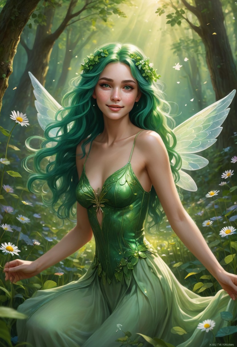 Pre-Conjure Clover Fairy