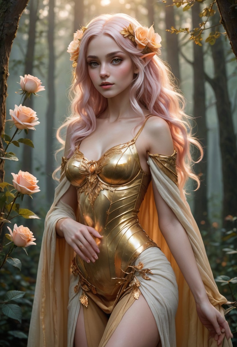 Pre-Conjure Dawn Petal Elf (image for) Pre-Conjure Dawn Petal Elf