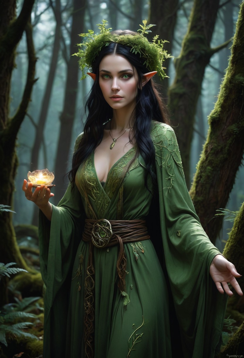 Pre-Conjure Night Grove Elf (image for) Pre-Conjure Night Grove Elf