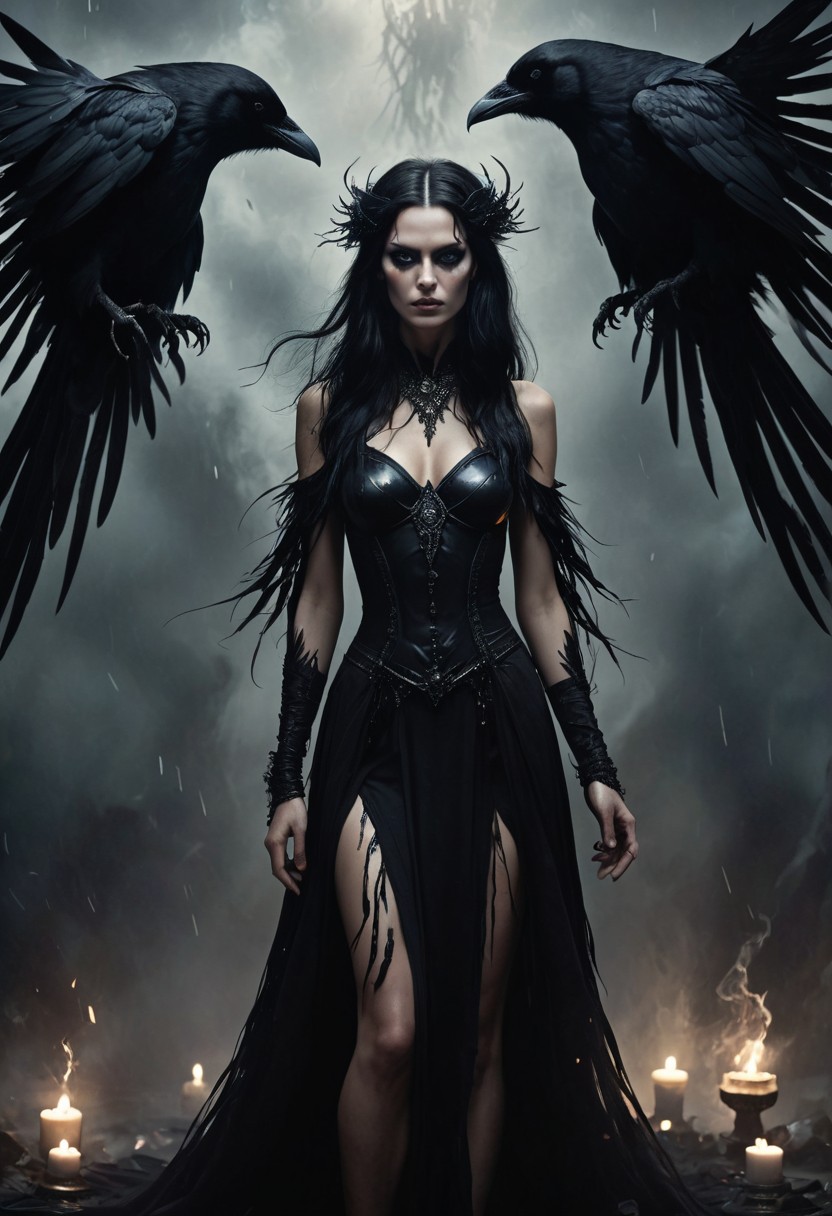 Pre-Conjure Crow Demon (image for) Pre-Conjure Crow Demon