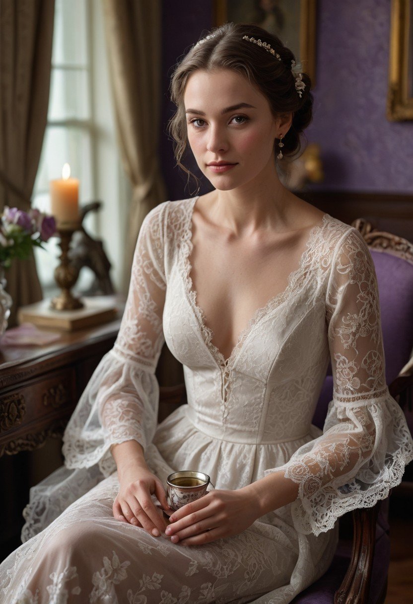 Pre-Conjure Lace Lady (image for) Pre-Conjure Lace Lady